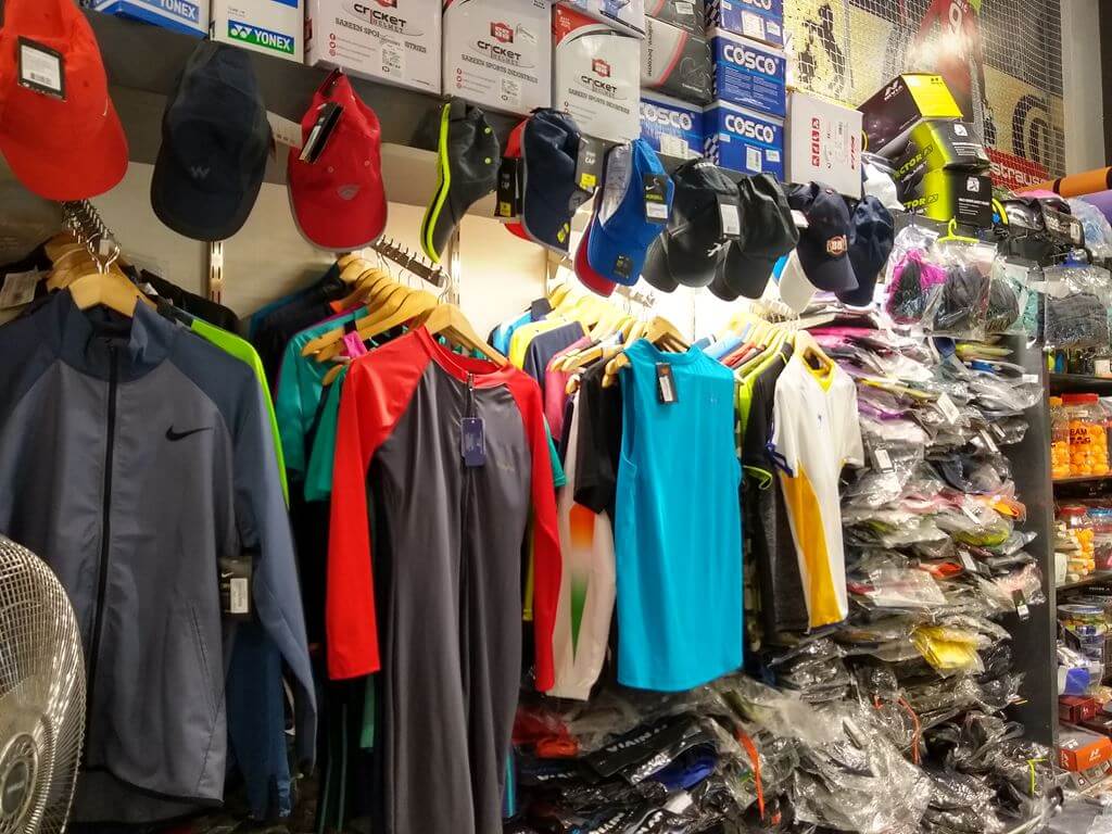 sk-sports-shop-interior-T shirts Sports Goods Store / Shop in Pimple Saudagar &#8211; SK Sports and Sales | sports goods store / shop in pimple saudagar