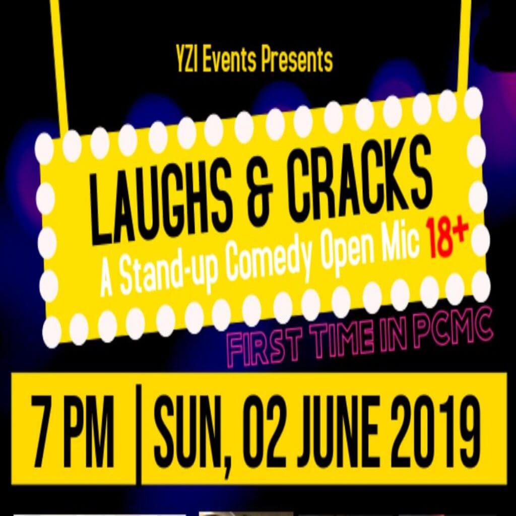 LAUGHS & CRACKS - A Standup Comedy Open Mic (For 18+ only) - With Ujjwal Sonar pimple saudagar