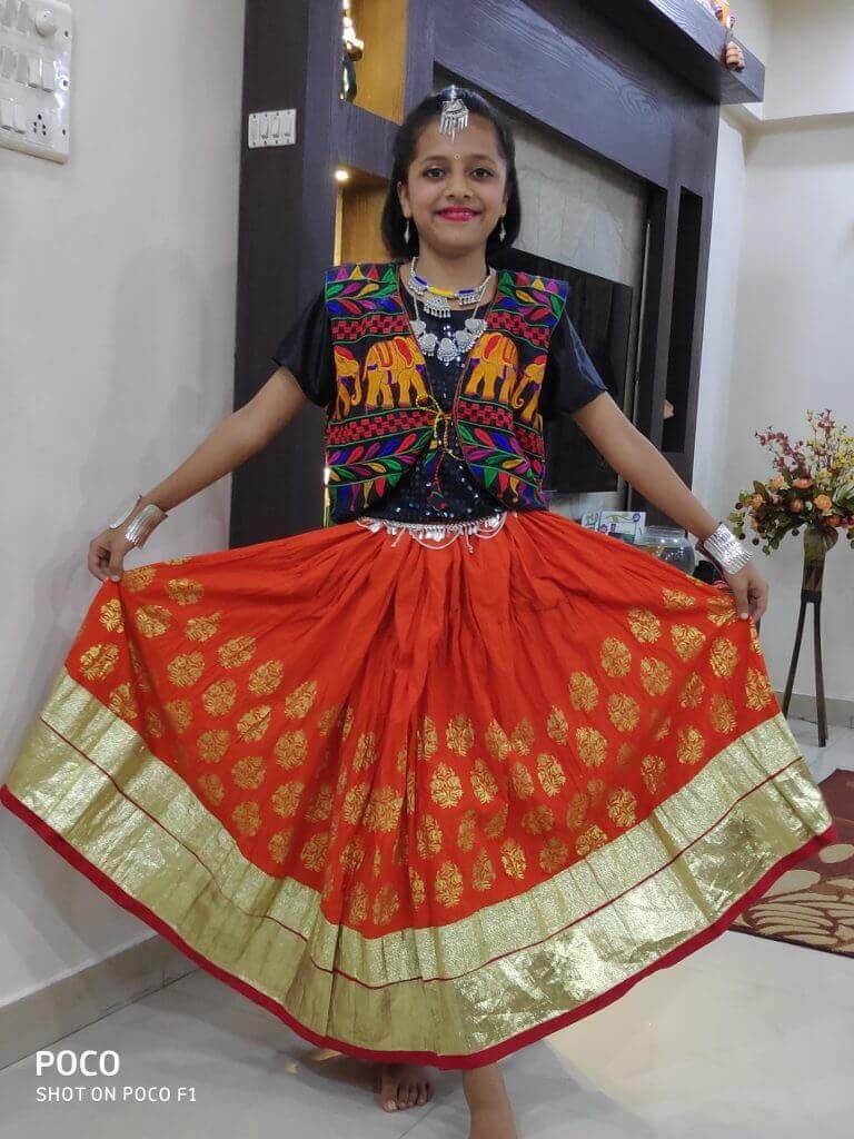 Anushri Vijay Shinde &#8211; Kids Garba Costume Photo Contest – 2019 | anushri vijay shinde - kids garba costume photo contest – 2019