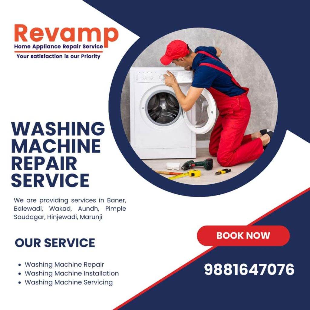 Washing machine repairing services at revamp Pimplw Saudagar and Chinchwad