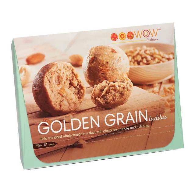 Wow laddus Golden Grain laddus 12 pieces. Bulk laddus in Pune, Buy sweets online in Pune