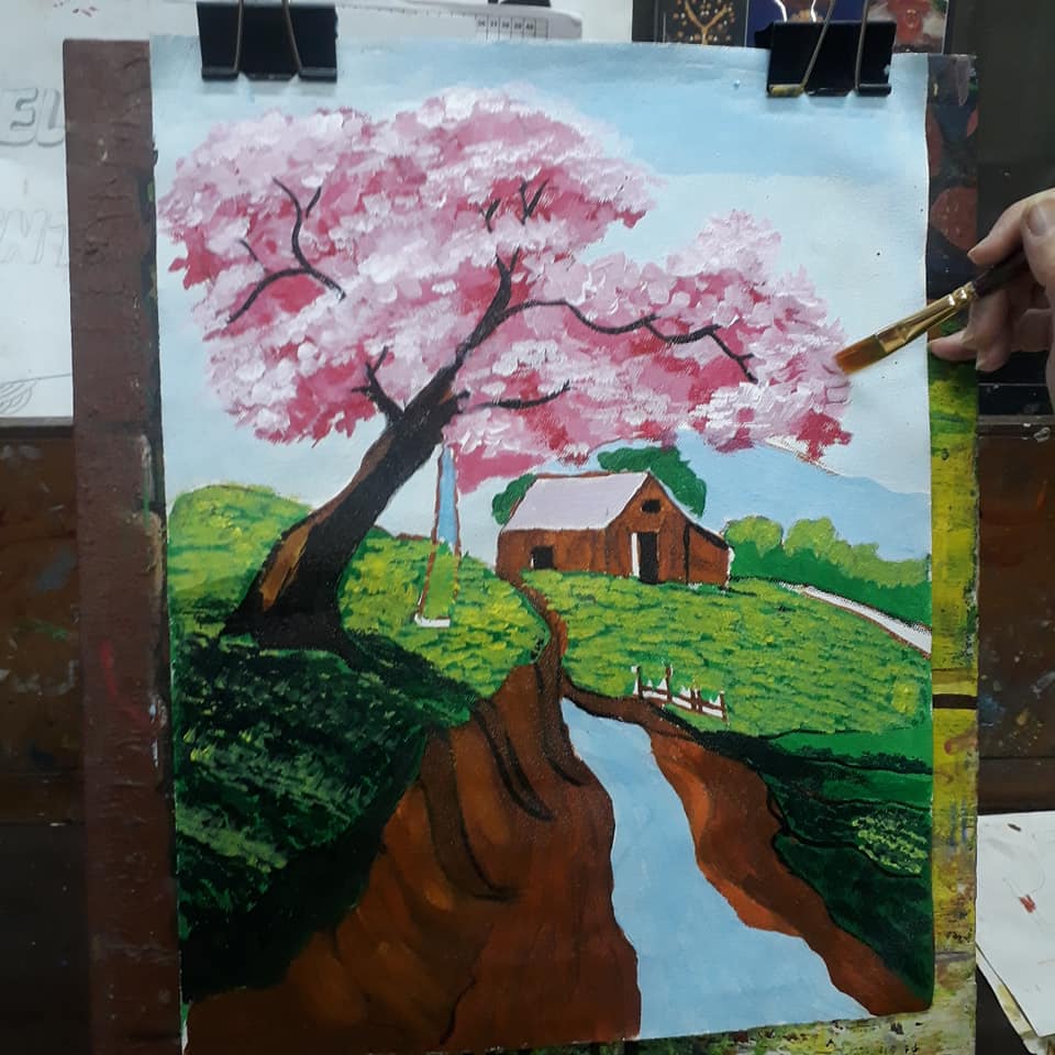 Scenery Painting class in Pimple saudagar