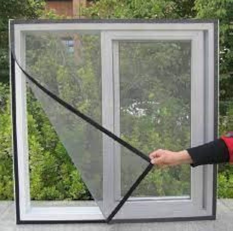 Plated Mosquito Fiber Mesh installation in Pimple Saudagar