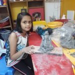 Darshana Mali Eco-friendly ganesha making 10 Eco friendly Ganesha making activity in The Learning Tree pre school Pimple saudagar | eco friendly ganesha making activity in the learning tree pre school pimple saudagar