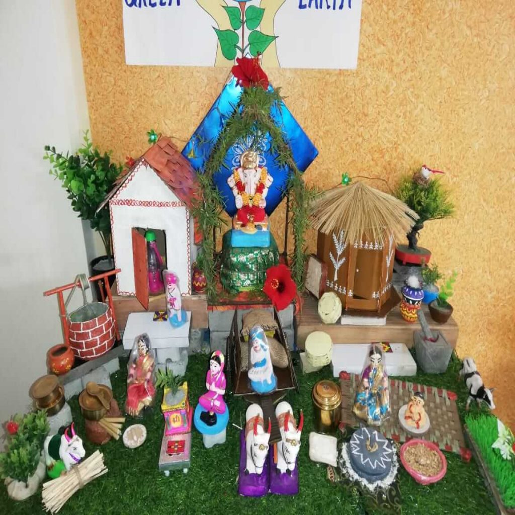 Pooja Rasane  Eco-friendly Home Ganesha 2018 pimple saudagar | pooja rasane  eco-friendly home ganesha 2018 pimple saudagar
